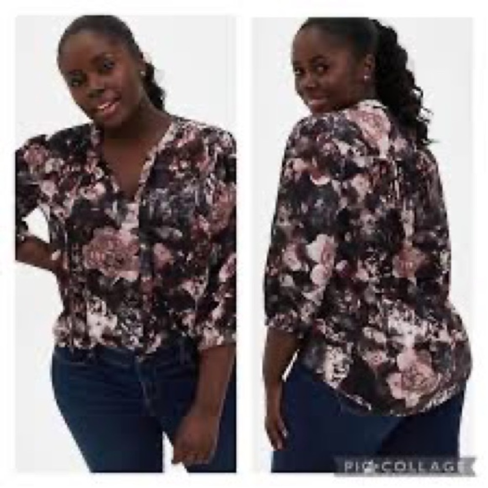 Georgette Tie Blouse